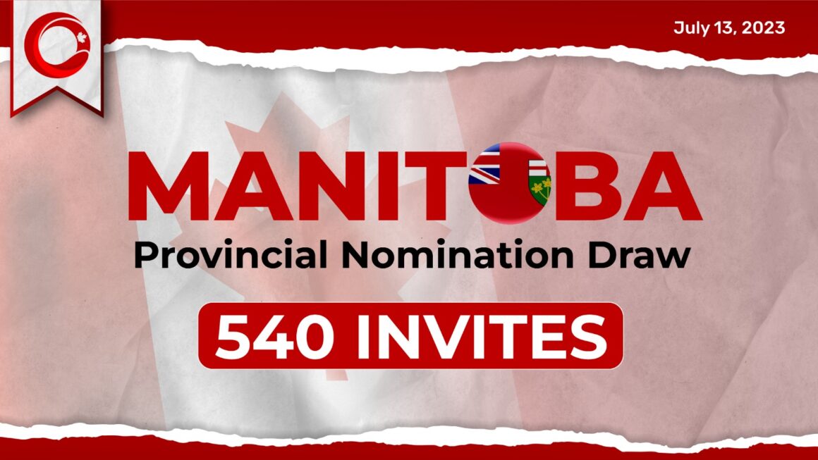 Recent Manitoba PNP Draw Issues 540 Invitations