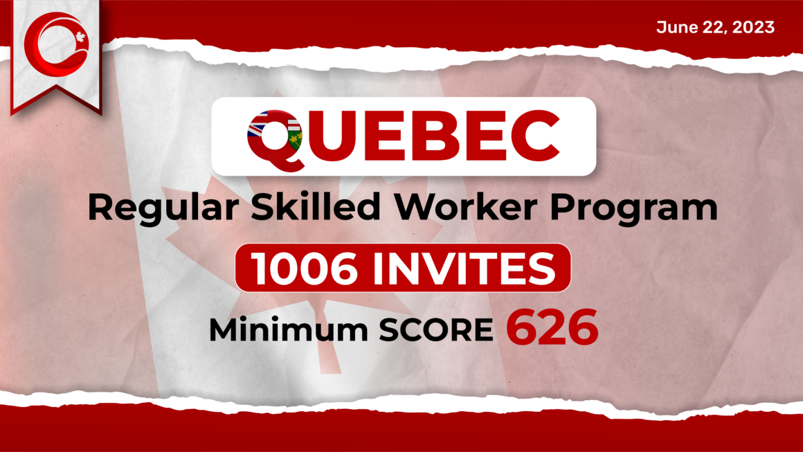 Recent Quebec RSWP Draw Invites 1,006 Candidates For PR