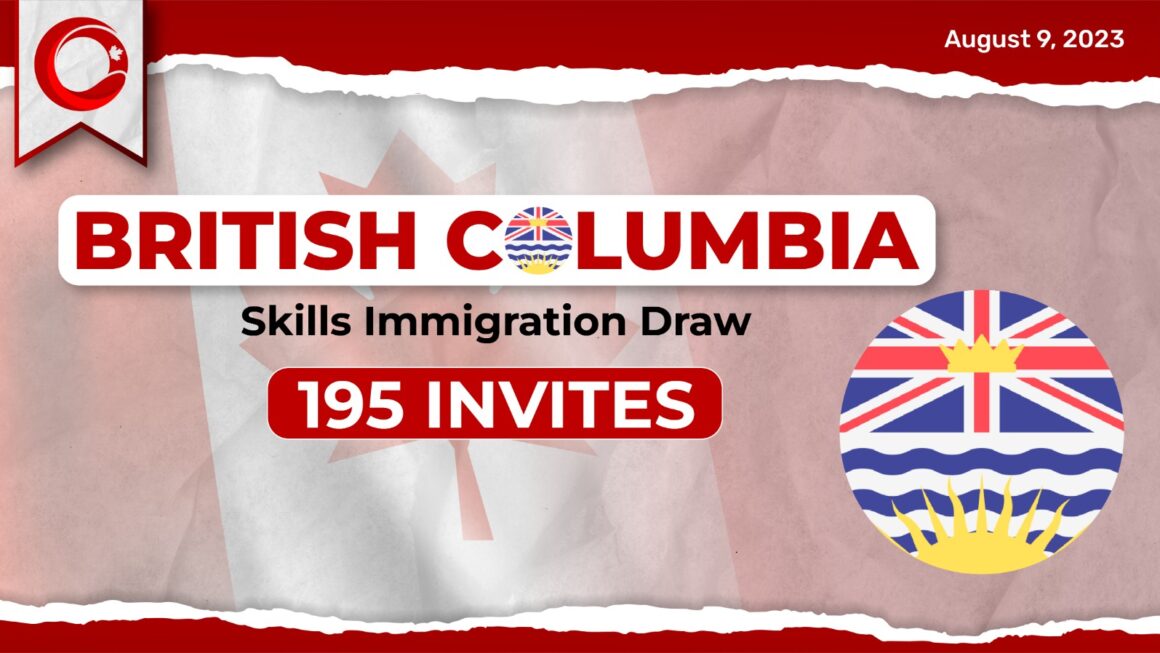 Recent British Columbia Draw Invites 195 Foreign Workers and Graduates