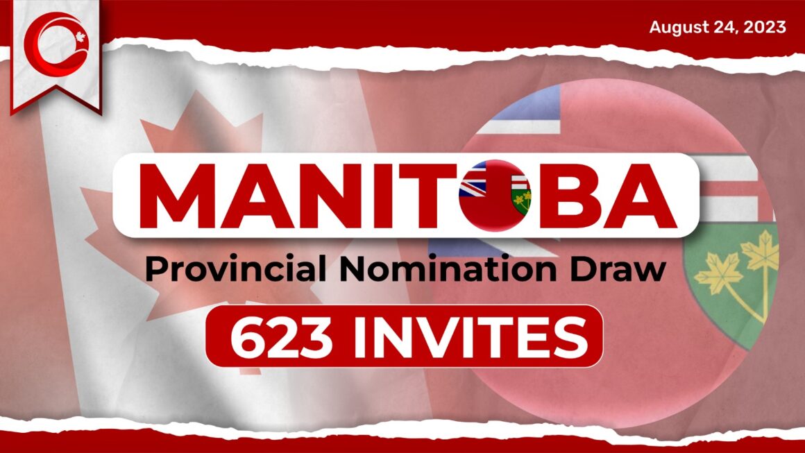 Recent Manitoba PNP Draw Iusses 623 candidates