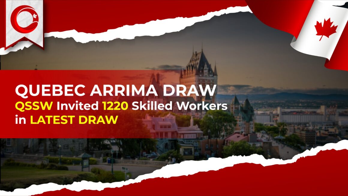 Recent Quebec Arrima Draw issued 1,220 Candidates For PR