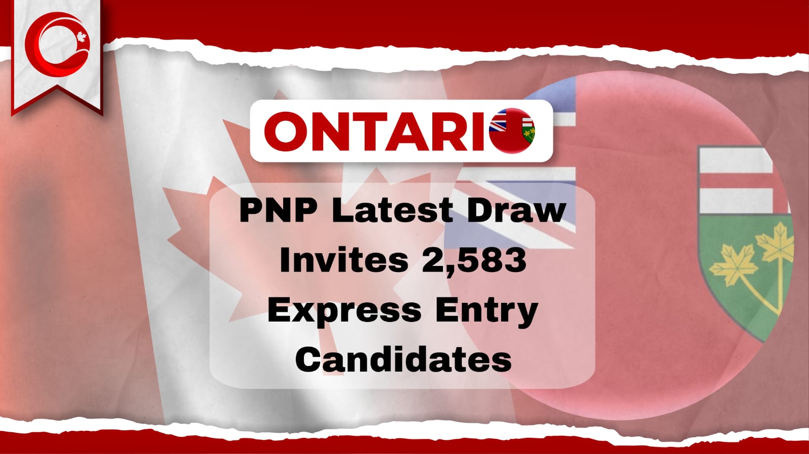 Ontario PNP Latest Draw Invites 2,583 Express Entry Candidates