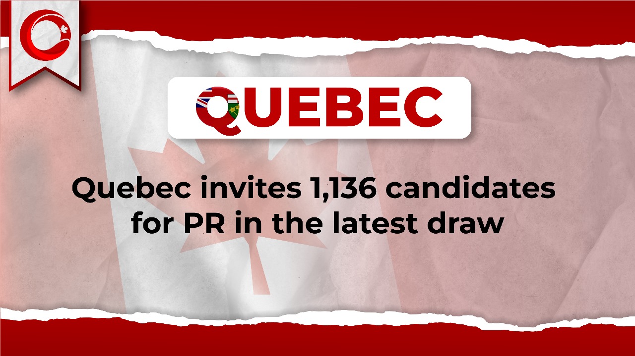 Quebec Invites 1,136 Candidates for PR in the Latest Draw