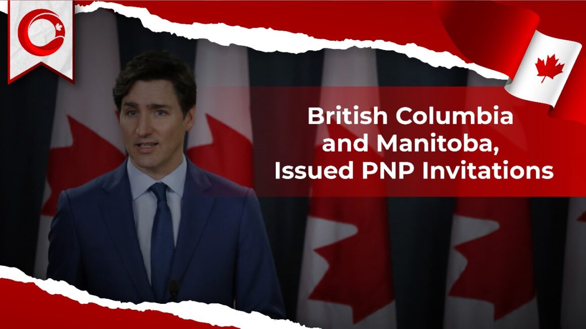 British Columbia and Manitoba, Issued PNP Invitations 2024