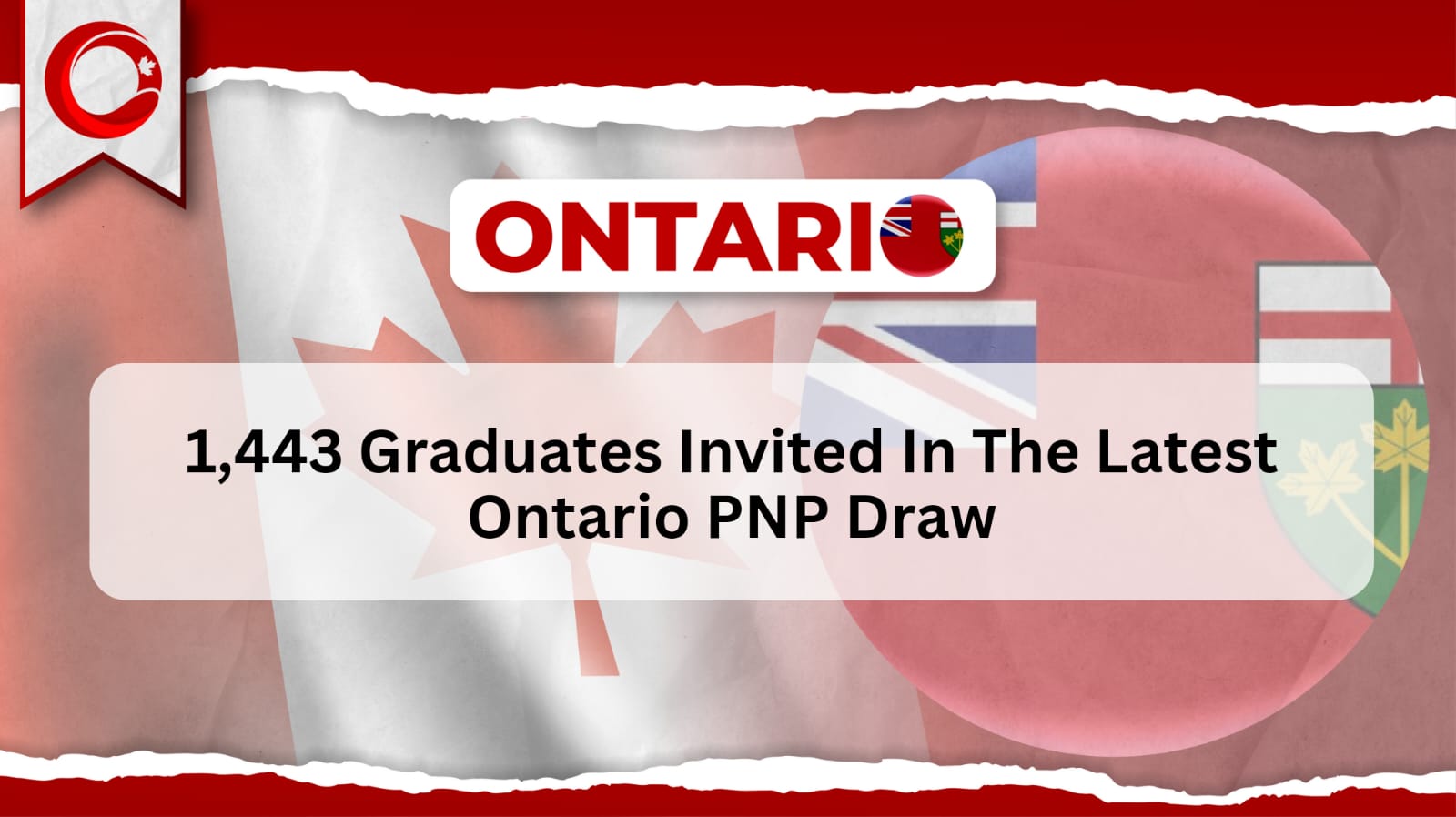 1,443 Graduates Invited In The Latest Ontario PNP Draw