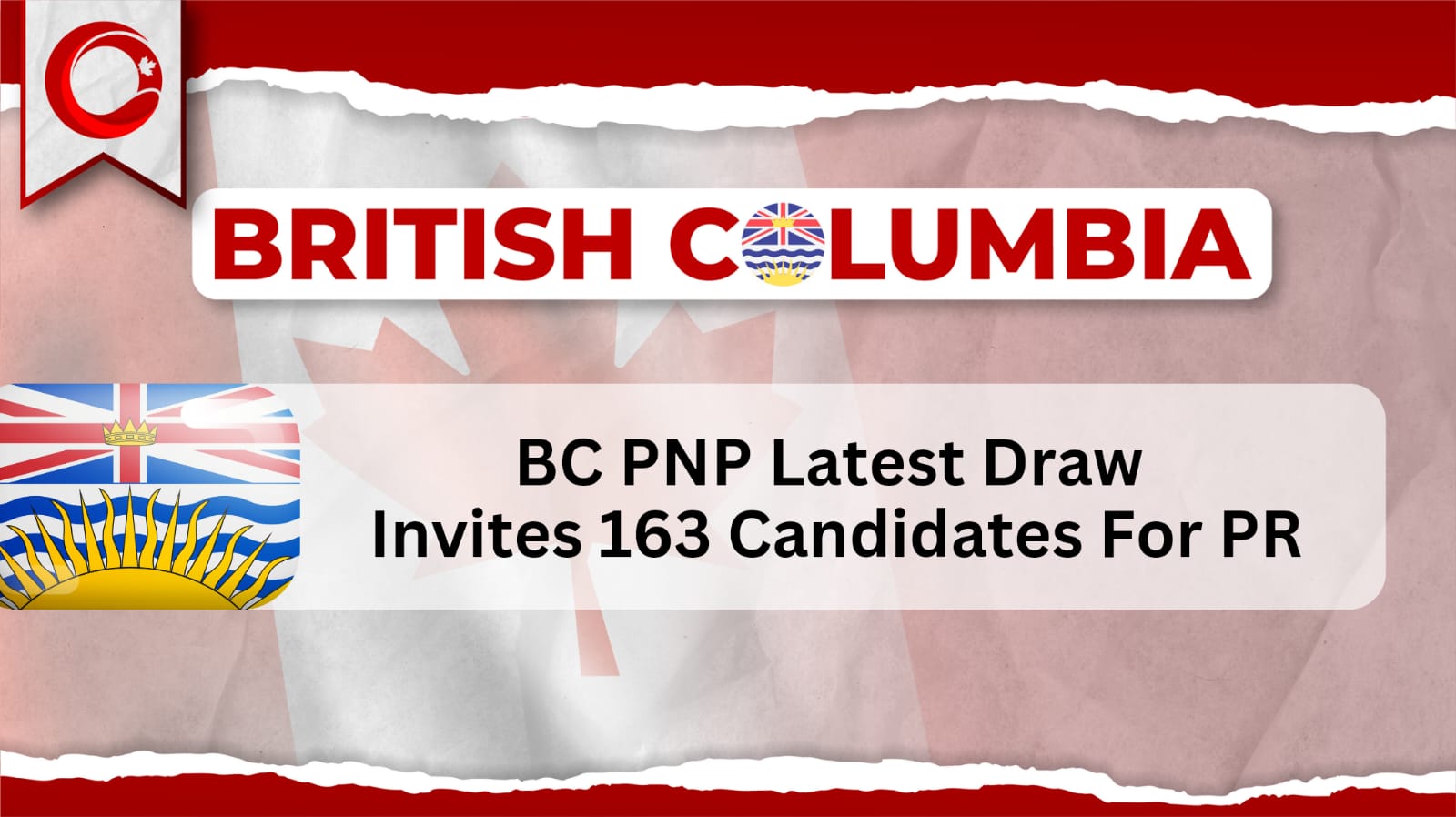 BC PNP Latest Draw Invites 163 Candidates For PR