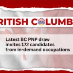 Latest BC PNP draw invites 172 candidates from in-demand occupations