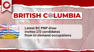 Latest BC PNP draw invites 172 candidates from in-demand occupations